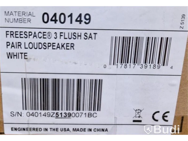 Bose Freespace 3F Satellithögtalare, Nya i kartong 2-pack