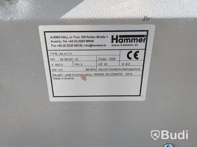 Rikt planhyvel Hammer A3-41