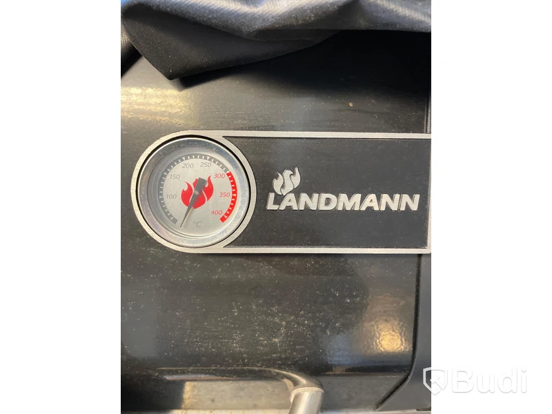 Gasolgrill Landman Triton med gasoltub och väderskydd