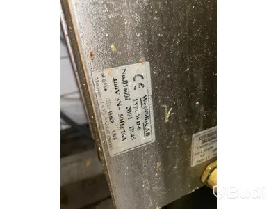 Backdiskmaskin Wexiödisk Type WD-6 och in- och utmatningsbänk