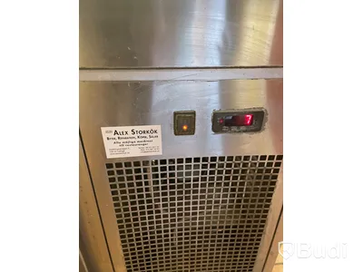 Pizzabänk med kylränna L210x