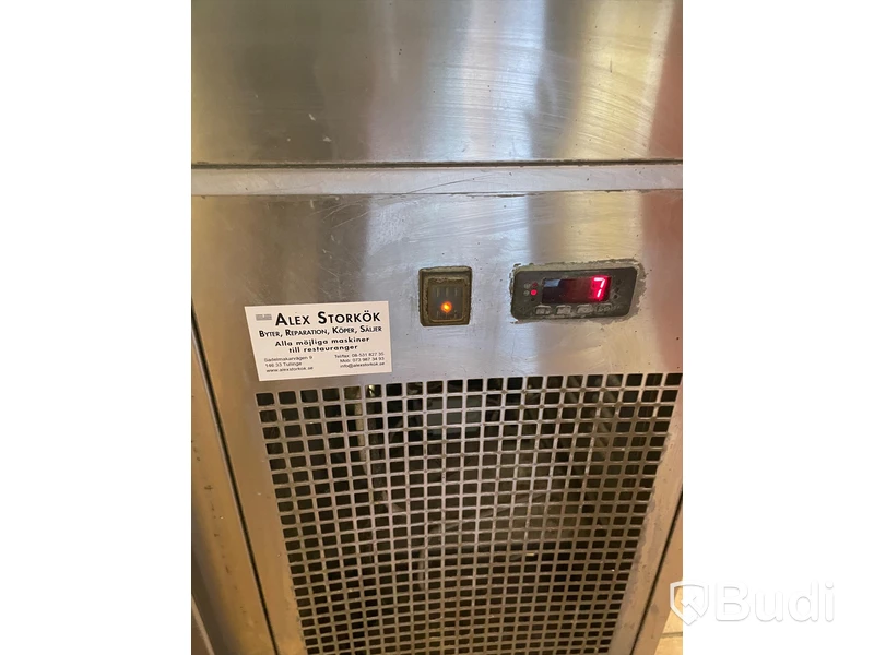 Pizzabänk med kylränna L210x
