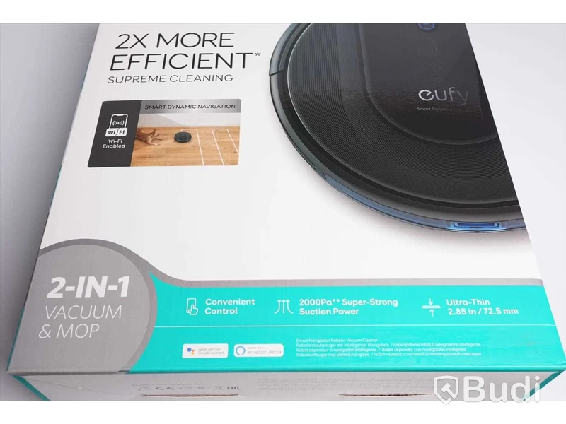 Robotdammsugare med moppfunktion - RoboVac G10 Hybrid, Eufy by Anker. Ny, Obruten förpackning.