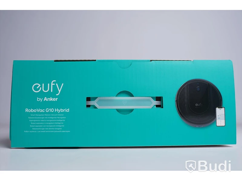 Robotdammsugare med moppfunktion - RoboVac G10 Hybrid, Eufy by Anker. Ny, Obruten förpackning.
