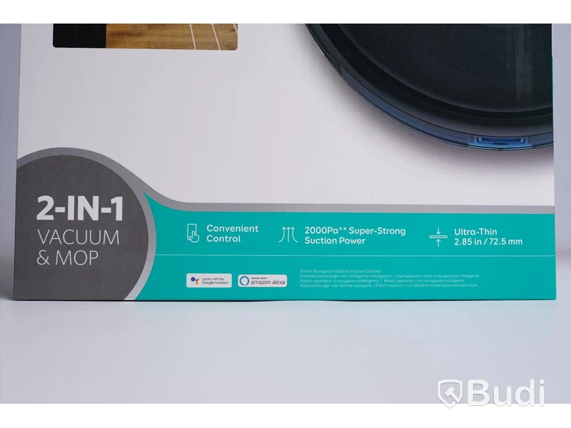 Robotdammsugare med moppfunktion - RoboVac G10 Hybrid, Eufy by Anker. Ny, Obruten förpackning.