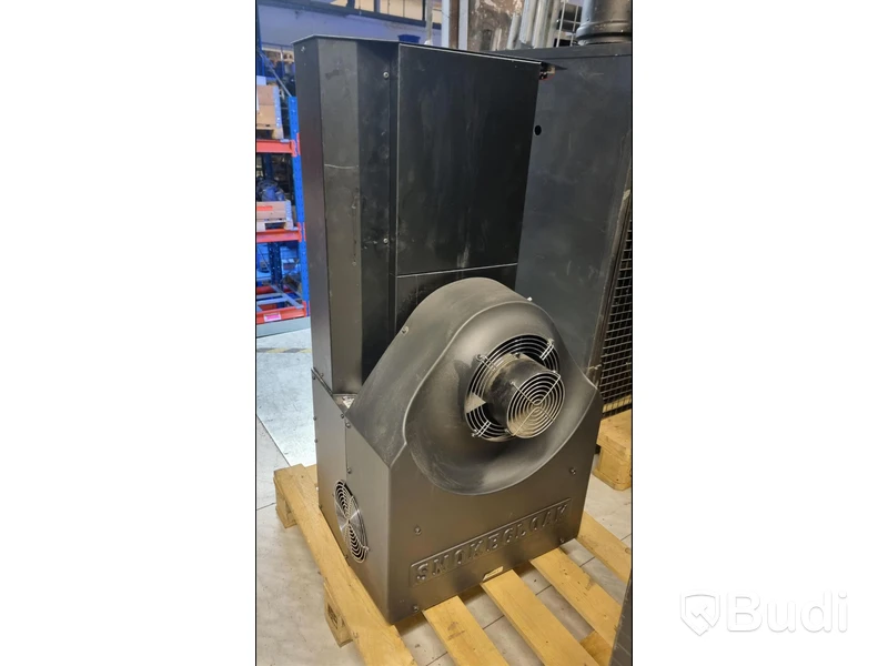 Rökmaskin Smokecloak IPX25, med gallerbur