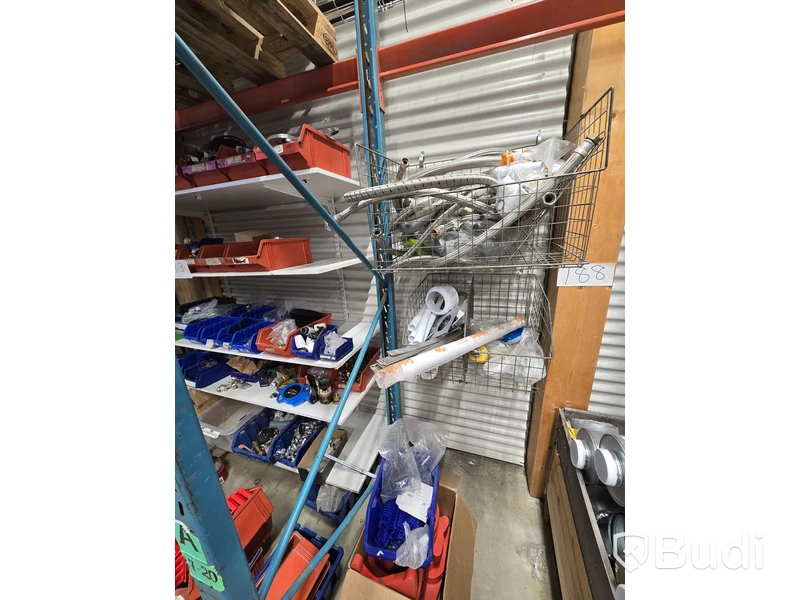 Div rörkopplingar, fästen, ventiler, mm.