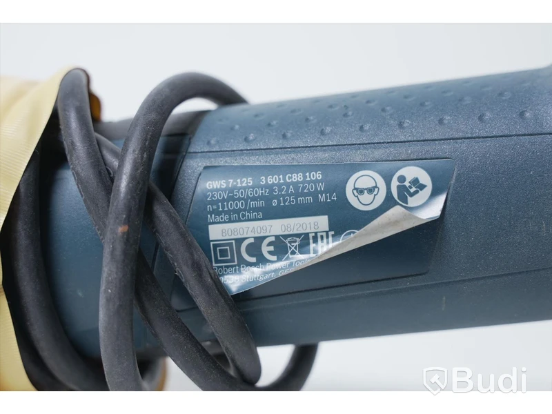 Vinkelslip - Bosch GWS 7-125
