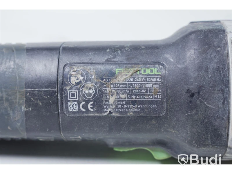 Vinkelslip - Festool AG 125-14DE
