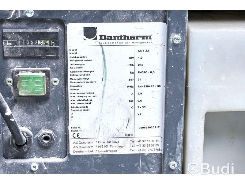 Avfuktare - Dantherm CDT 22