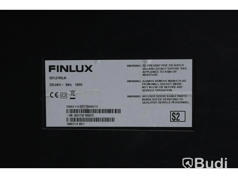 TV - FINLUX 32" 32FLD785LM, OBS! saknar fjärrkontroll