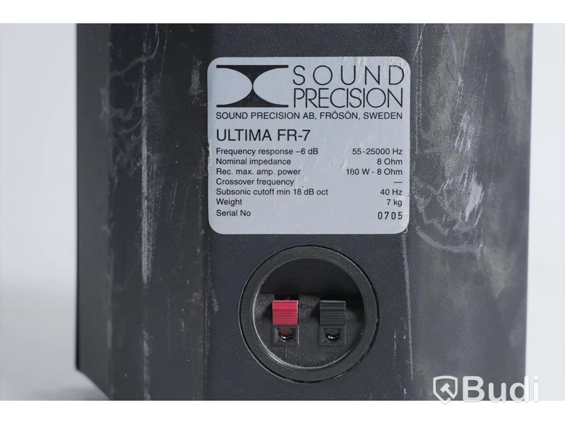 Högtalare - SOUND PRECISION AB, ULTIMA FR-7