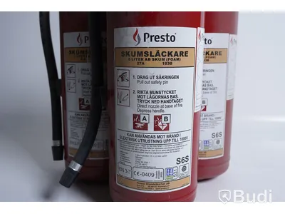 Skumsläckare - Presto, 5 liter, 3st