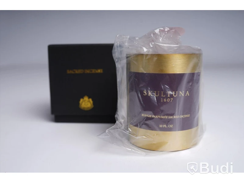 Doftljus -  Sacred incense, mässingbehållare, 300 g, Skultuna. Ny, Obruten förpackning.