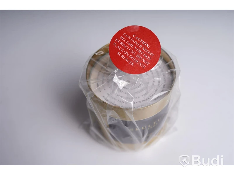 Doftljus -  Black wood, mässingbehållare, 300 g, Skultuna. Ny, Obruten förpackning.