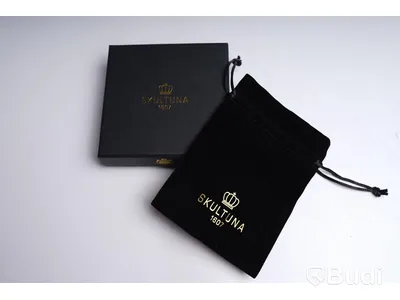 Halsband - guldpläterat, 70 cm, ICON Necklage, Skultuna. Ny.