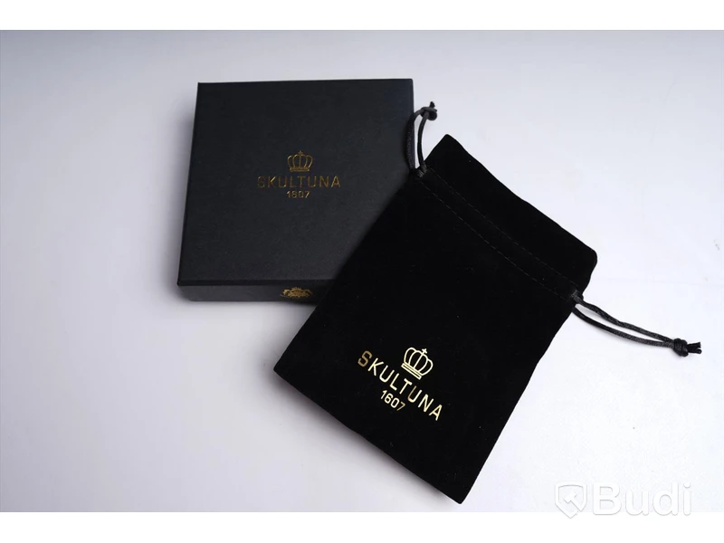 Halsband - guldpläterat, 70 cm, ICON Necklage, Skultuna. Ny.