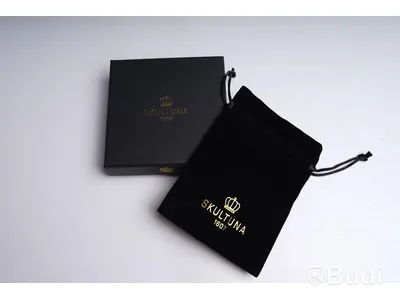 Halsband - polerat stål, 70 cm, ICON Necklage, Skultuna. Ny.