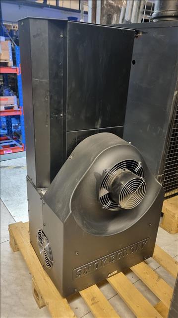 Rökmaskin Smokecloak IPX25, med gallerbur