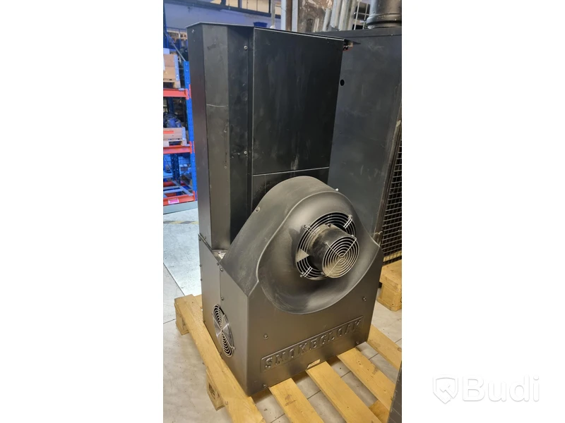 Rökmaskin Smokecloak IPX25, med gallerbur