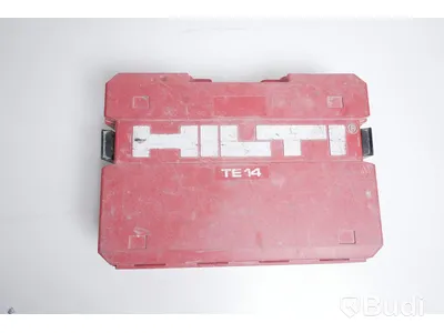 Hilti TE 14 Slagborrmaskin med diverse bits och förvaringslåda.