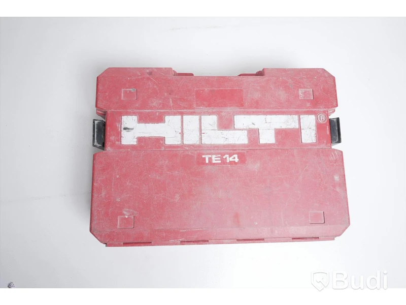 Hilti TE 14 Slagborrmaskin med diverse bits och förvaringslåda.