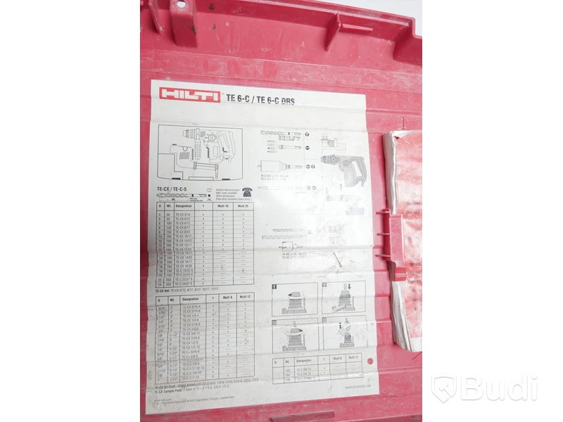 Dammutsug till HILTI för dammfri borrning - HILTI TE DRS-6-A (02)