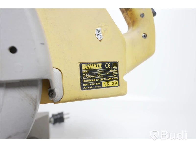 Kap och geringssåg - DEWALT DW707