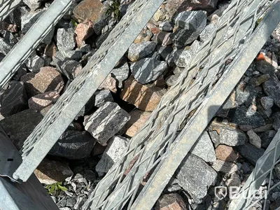Trappa ca 4.8m, träreglar med metallsteg