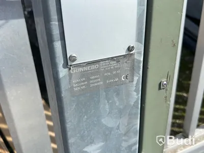 Skjutgrind aluminium Gunnebo, 8.4m
