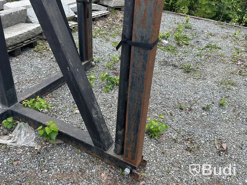 Slang- och kabelvinda för grävmaskin, S70-fäste