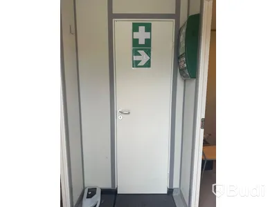 Manskapsbod med kontor/fikarum Moelven kilsboden 860x290 cm