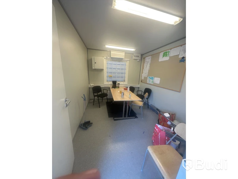 Manskapsbod med kontor/fikarum Moelven kilsboden 860x290 cm