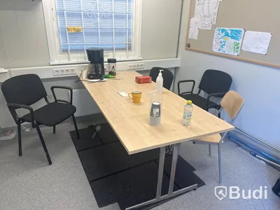 Manskapsbod med kontor/fikarum Moelven kilsboden 860x290 cm