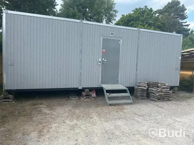 Manskapsbod med kontor/fikarum Moelven kilsboden 860x290 cm