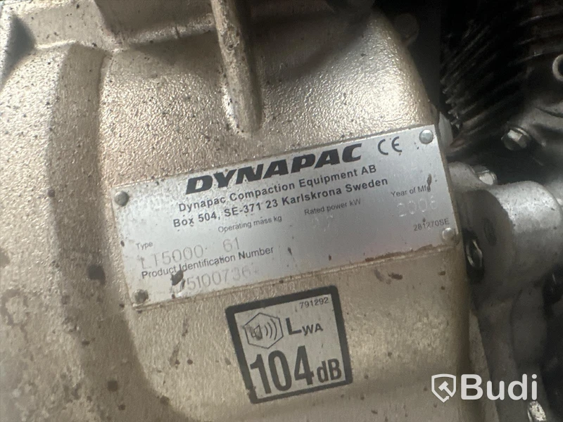 Dynapac LT 5000 stamp bensindriven