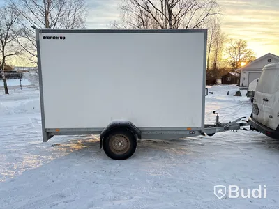 Skåpsläp med ramp, Brenderup -2021