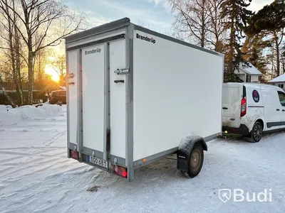 Skåpsläp med ramp, Brenderup -2021