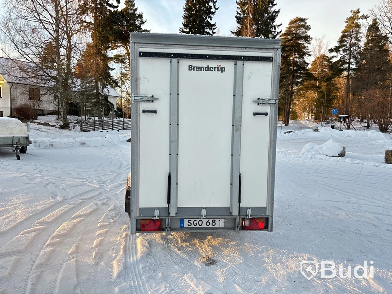 Skåpsläp med ramp, Brenderup -2021