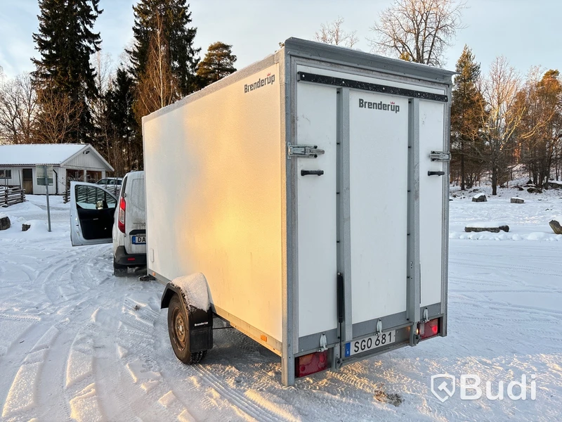 Skåpsläp med ramp, Brenderup -2021