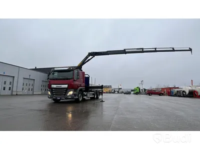 Brädgårdsbil DAF CF 370  FAN -2018 | Palfinger PK 19.001 - EXPORT momsfri försäljning inom EU. Regnr: SHG508, Chassi no: XLRASM4100G197085 - Köpare: SALPER IMPORT TRUCKS S.L, VAT ESB321305179 , Land: Spain, Intrastat HS code: 87044399, Vikt: 12940 kg