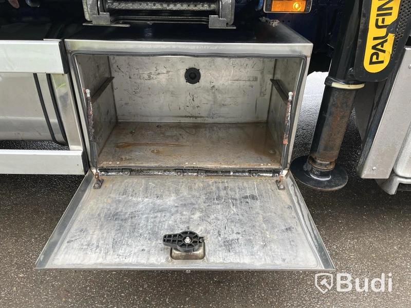 Brädgårdsbil DAF CF 370  FAN -2018 | Palfinger PK 19.001 - EXPORT momsfri försäljning inom EU. Regnr: SHG508, Chassi no: XLRASM4100G197085 - Köpare: SALPER IMPORT TRUCKS S.L, VAT ESB321305179 , Land: Spain, Intrastat HS code: 87044399, Vikt: 12940 kg