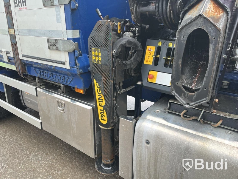 Brädgårdsbil DAF CF 370  FAN -2018 | Palfinger PK 19.001 - EXPORT momsfri försäljning inom EU. Regnr: SHG508, Chassi no: XLRASM4100G197085 - Köpare: SALPER IMPORT TRUCKS S.L, VAT ESB321305179 , Land: Spain, Intrastat HS code: 87044399, Vikt: 12940 kg