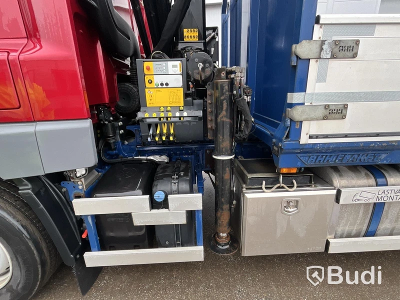 Brädgårdsbil DAF CF 370  FAN -2018 | Palfinger PK 19.001 - EXPORT momsfri försäljning inom EU. Regnr: SHG508, Chassi no: XLRASM4100G197085 - Köpare: SALPER IMPORT TRUCKS S.L, VAT ESB321305179 , Land: Spain, Intrastat HS code: 87044399, Vikt: 12940 kg
