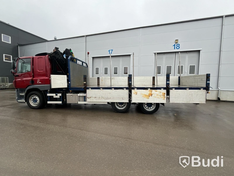 Brädgårdsbil DAF CF 370  FAN -2018 | Palfinger PK 19.001 - EXPORT momsfri försäljning inom EU. Regnr: SHG508, Chassi no: XLRASM4100G197085 - Köpare: SALPER IMPORT TRUCKS S.L, VAT ESB321305179 , Land: Spain, Intrastat HS code: 87044399, Vikt: 12940 kg