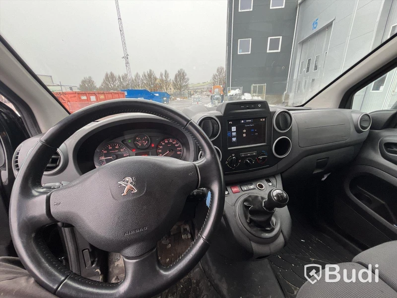 Skåpbil Peugeot Partner Van 1.6 BlueHDi -2018 | Manuell | 75hk | Repobjekt