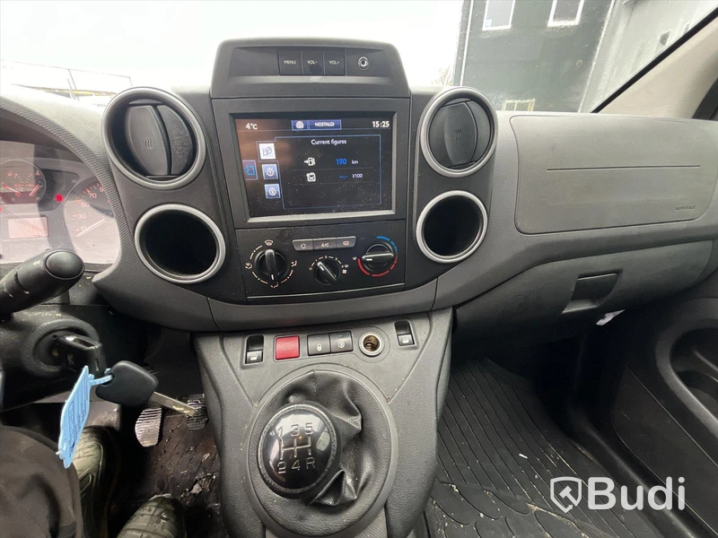 Skåpbil Peugeot Partner Van 1.6 BlueHDi -2018 | Manuell | 75hk | Repobjekt