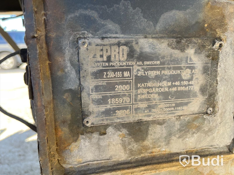 Släp HFR KK20 -2006 | Zepro
