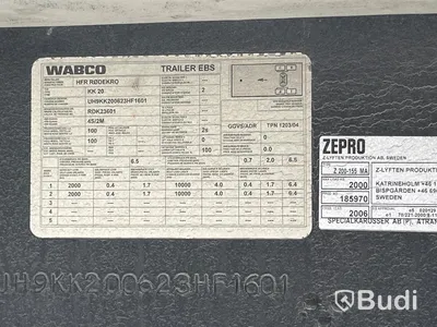 Släp HFR KK20 -2006 | Zepro