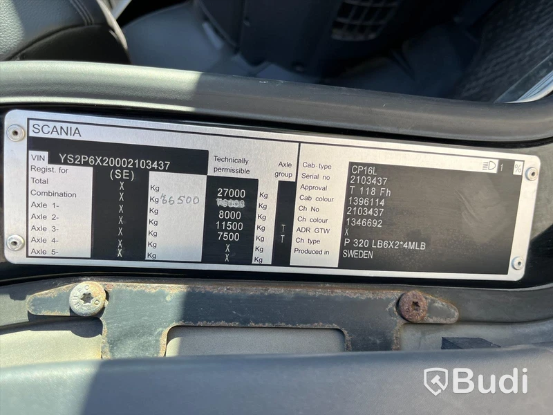 Scania P320 LB6X2-4 MLB -15  | SKAB | Z-lyft
